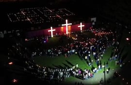 Procesión de Cristo Muerto en General Artigas.