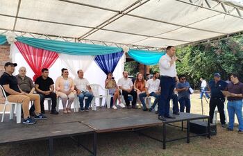 Reunión de la oposición. Foto Gentileza.