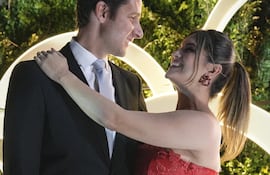 Benjamín Hockin y Giulietta Mora cumplieron 8 años de casados.