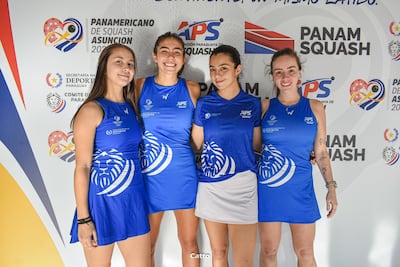 Nicole Krauch, Luján Palacios, Fiorella Gatti y Belén Saavedra, clasificadas a los Juegos Panamericanos Lima 2027.
