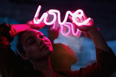 Concepto de amor en la juventud.