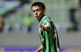 Matías Emanuel Segovia Torales, talentoso futbolista paraguayo, actualmente al servicio del América Mineiro, del segundo nivel del fútbol brasileño.