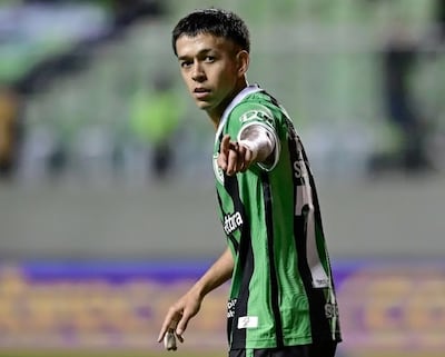 Matías Emanuel Segovia Torales, talentoso futbolista paraguayo, actualmente al servicio del América Mineiro, del segundo nivel del fútbol brasileño.