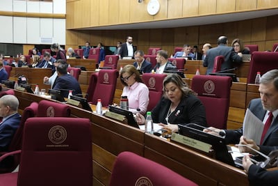 Sesión del Senado. Foto de Prensa Senado.