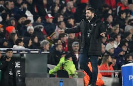 Ariel Sebastián Galeano Arce (27 años), entrenador de Libertad.