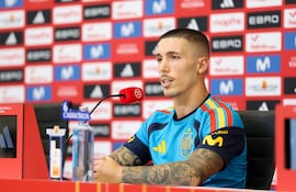 Alejandro Grimaldo, integrante de la selección española y nuevo futbolista del Atlético Madrid.