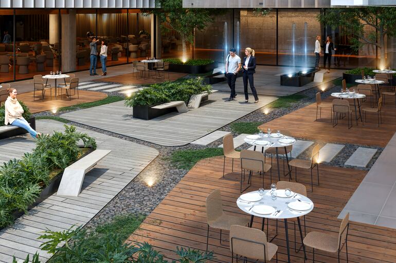 La volumetría limpia, la transparencia visual y la lógica del movimiento interno están pensadas para una experiencia de trabajo contemporánea y exigente.