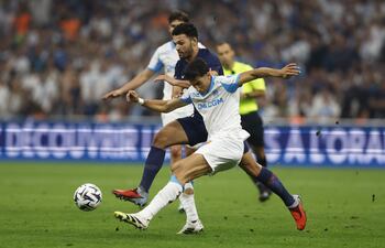 Nayef Aguerd, el marroquí, anotó el gol del triunfo de Marsella sobre el PSG.
