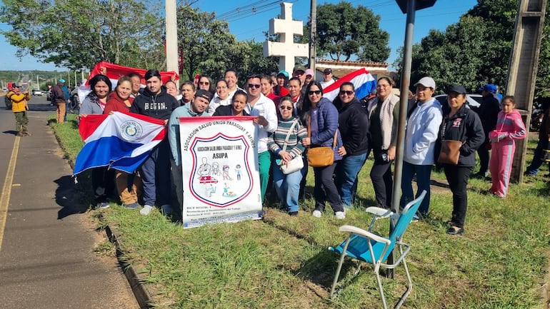 Trabajadores de la salud de Misiones se sumaron a la movilización de la OCM y reclaman un aumento salarial del 50%.