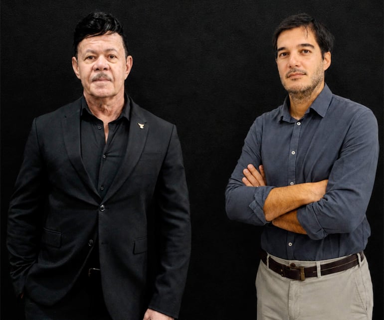 Dr. Adolfo Borges Strauss y el Dr. Víctor Guillermo Sequera, UCP