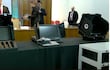 Las máquinas de votación de las tres empresas postulantes.