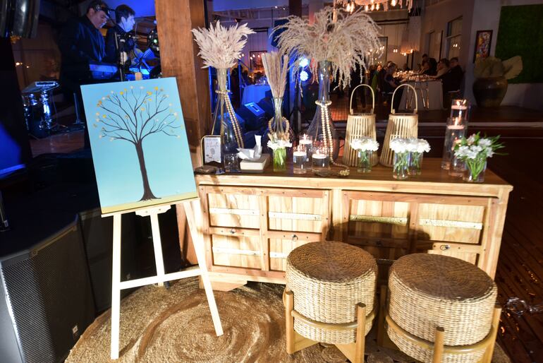 La decoración de la fiesta estuvo a cargo de Karen Dalles.