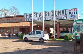 Hospital Regional de Pedro Juan Caballero.