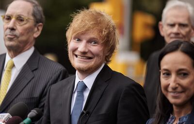 El músico Ed Sheeran en una foto de archivo. 