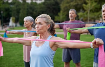 Concepto de entrenamiento de fuerza.