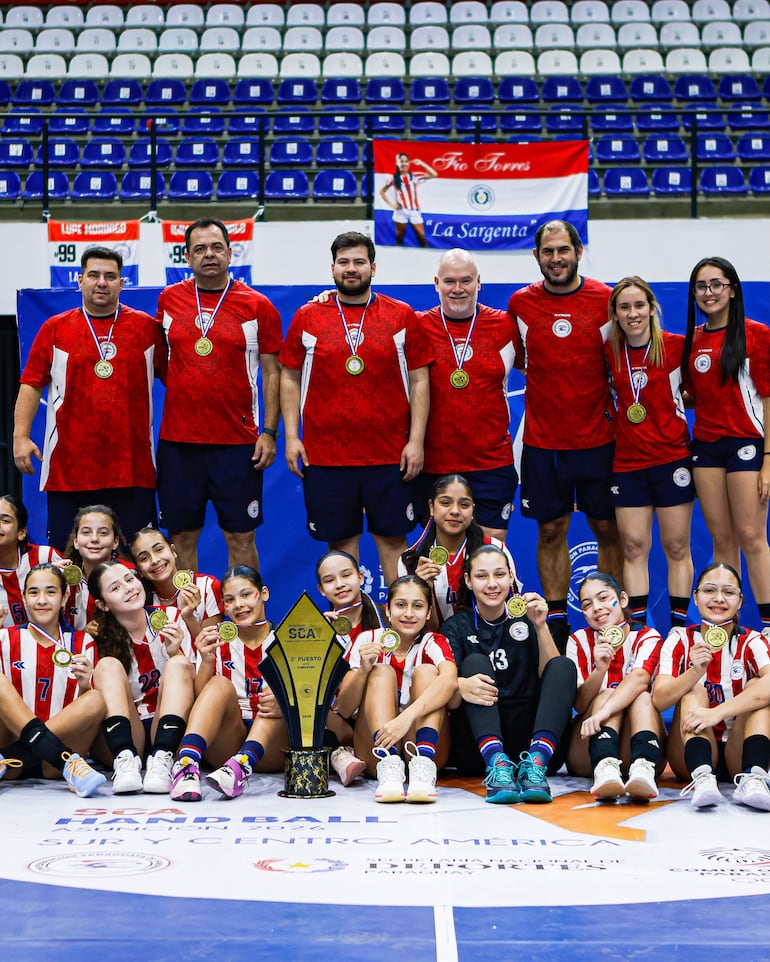 Paraguay B consiguió el vicecampeonato, para escoltar a Paraguay A en lo alto del podio sudamericano.