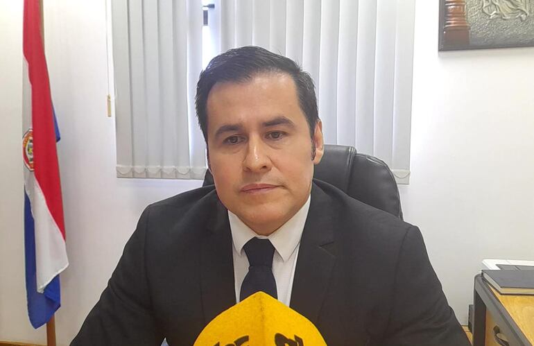 Juez Elvio Insfrán, vicepresidente 2° de la Circunscripción Judicial de Amambay.