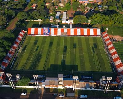 Estadio Ka'arendy, sede del duelo por el ascenso entre General Caballero de Juan León Mallorquín y 12 de Junio de Villa Hayes.