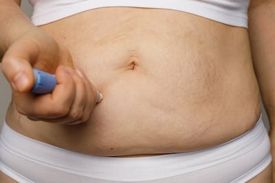 Inyección de semaglutida, imagen ilustrativa.