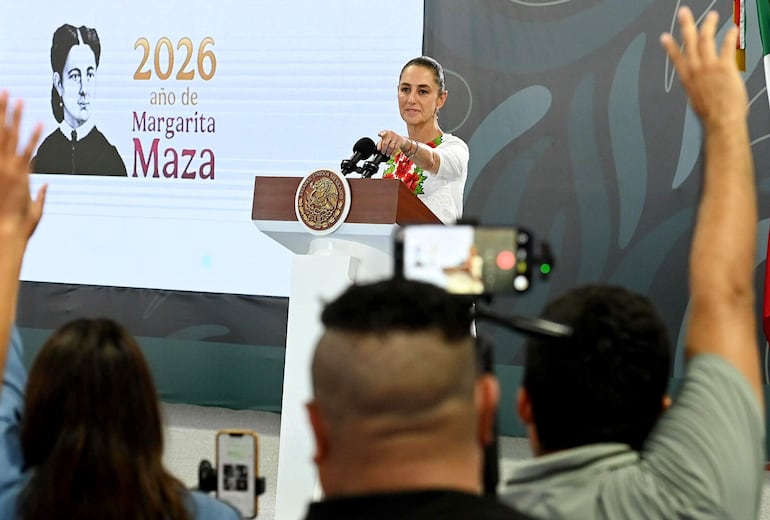 Claudia Sheinbaum, presidenta de México.