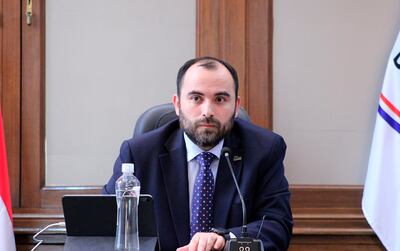 Jorge Bogarín Alfonso, designado como "significativamente corrupto" por el Departamento de Estado de Estados Unidos.