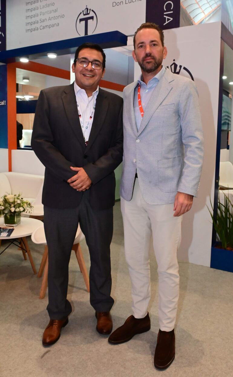 Luis López y Bart van den Hamer. 