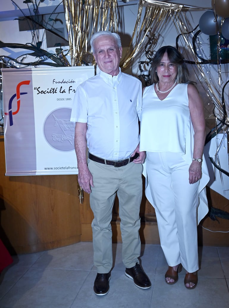 Luis Soljancic y Maridel de Soljancic. 