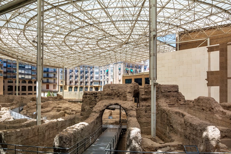 Museo del Teatro de Caesaraugusta, Zaragoza, España.