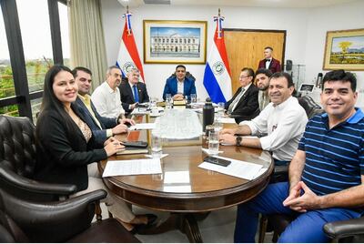 Reunión de la mesa directiva de la Cámara de Diputados (foto de Diputados).