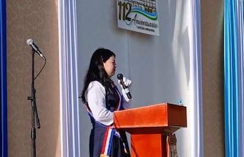 Piden más acompañamiento a jóvenes durante acto de conmemoración de aniversario 112 de Capitán Miranda