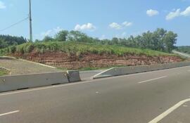 Desde el kilómetro 55 hasta el 60 de la ruta PY02 no hay iluminación.