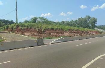 Desde el kilómetro 55 hasta el 60 de la ruta PY02 no hay iluminación.