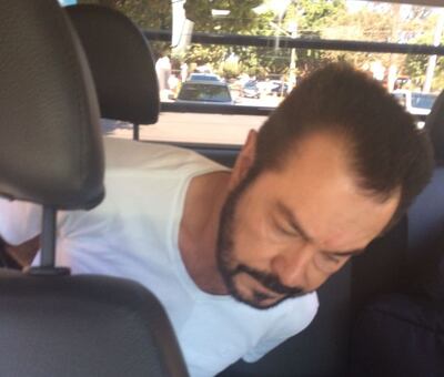 Luis Carlos Da Rocha, alias Cabeza Branca, el día de su detención, el 1 de julio de 2017.