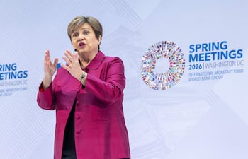 Kristalina Georgieva, directora general del Fondo Monetario Internacional.