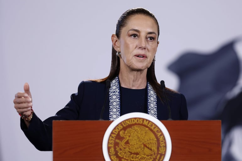 Claudia Sheinbaum, presidenta de México.