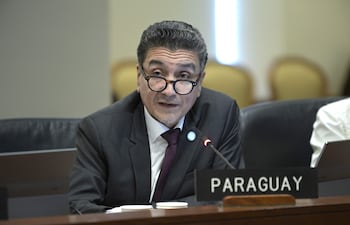 Raúl Florentín Antola, candidato a embajador concurrente en Barbados. EFE/ Lenin Nolly