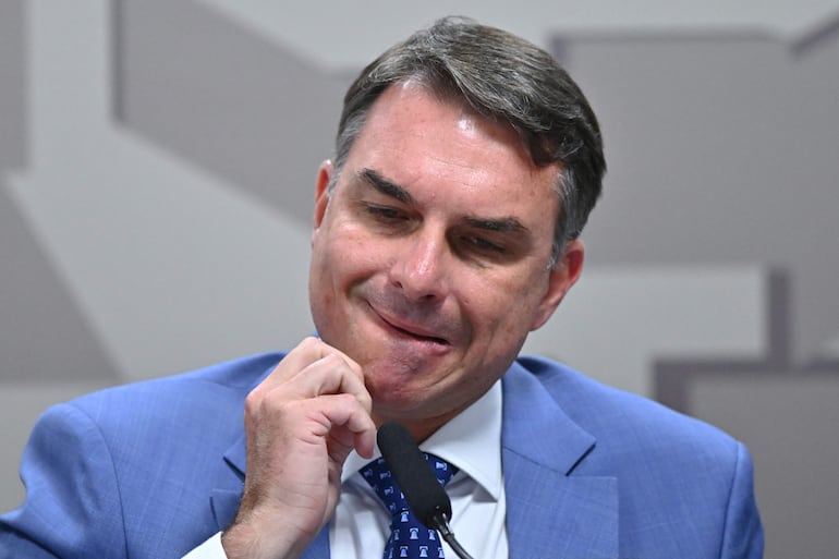 Flávio Bolsonaro, senador y candidato a la Presidencia de Brasil.