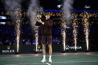 El italiano Jannik Sinner, de 24 años, el #1 del tenis mundial.