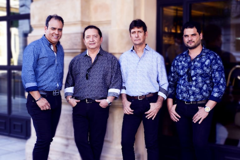 Toti Rodríguez, Alejo Benítez, Adolfo Arregui y Hebert Cáceres son los integrantes del grupo Generación, y quienes comparten ahora una nuevo lanzamiento musical.