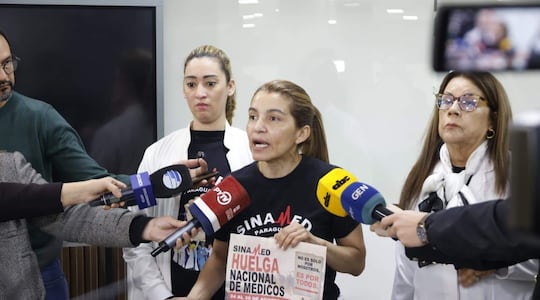 Rossana González, secretaria general del Sindicato Nacional de Médicos (Sinamed).