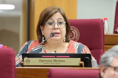Esperanza Martínez, senadora por el Frente Guasú.