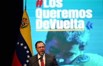 El canciller de Venezuela, Yván Gil