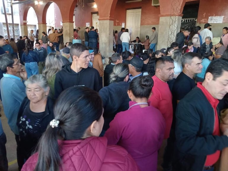 Buena participación en Santaní