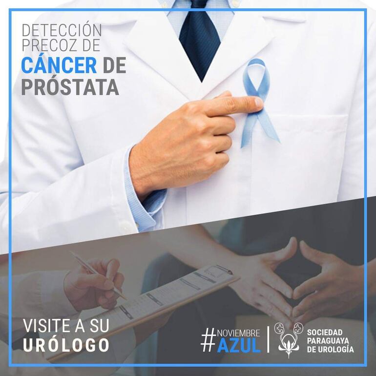 Instan a perder el miedo y visitar al urólogo regularmente, para ayudar a la detección precoz del cáncer de próstata.