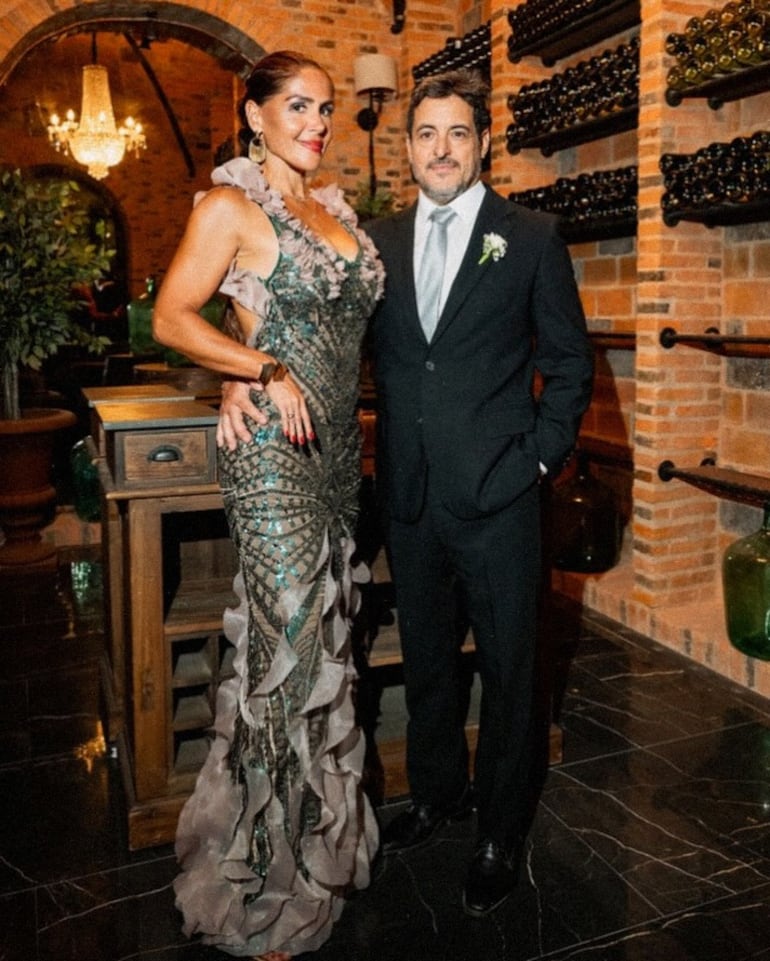 La siempre diosa Ingrid Poka con su pareja Roque Aranda. (Instagram/Ingrid Poka)