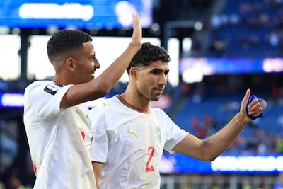 Azzedine Ounahi y Achraf Hakimi, figuras de Marruecos, una selección en constante crecimiento.