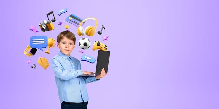 La tecnología avanza a pasos agigantados y los niños se adaptan con gran facilidad.