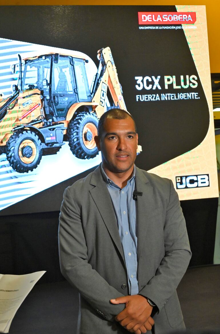 Roberto Stanchi, business manager de JCB South America.