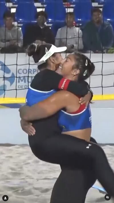 Michelle Valiente y Giuliana Poletti se llevaron el bronce y festejan el cupo mundialista.