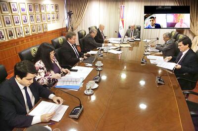 Sesion extraordinaria de la Corte Suprema de Justicia. Judiciales 24 de noviembre de 2025